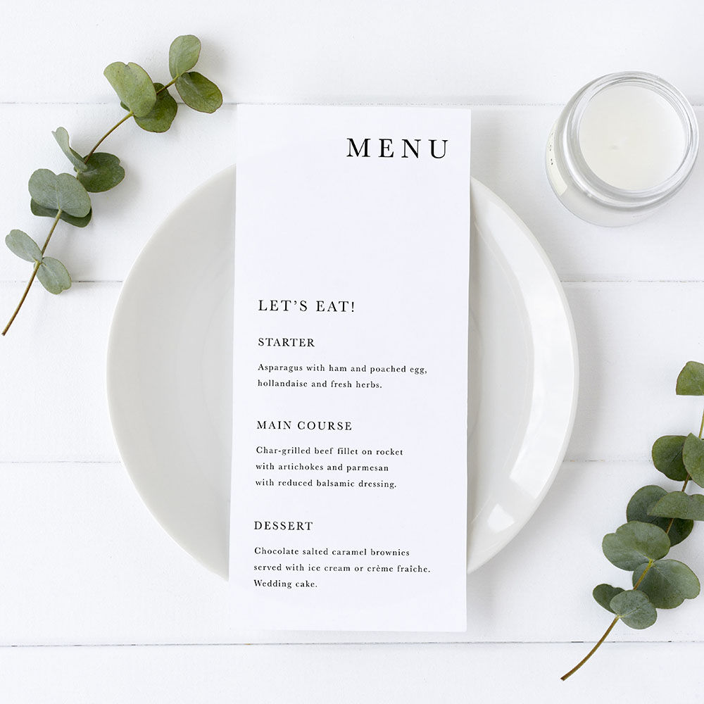 'Classic 2' Slim Menu