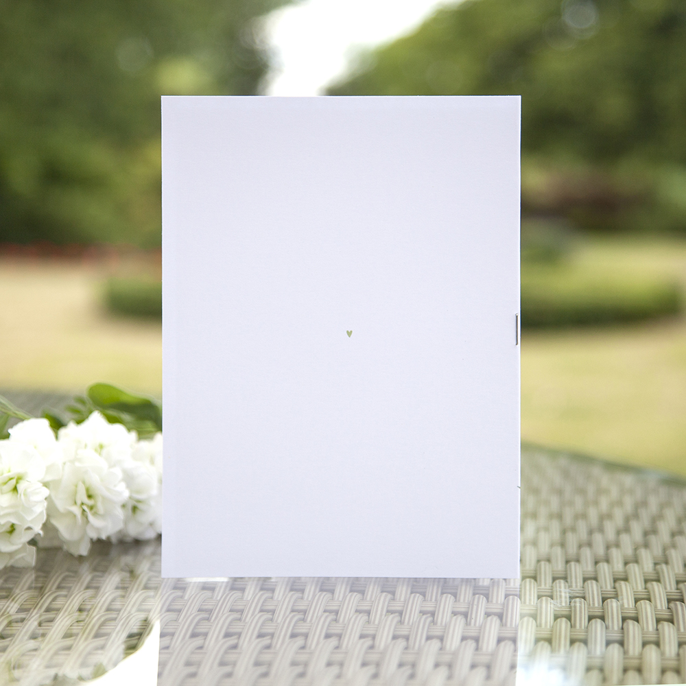 'Green Leaf' Folded Order of Service