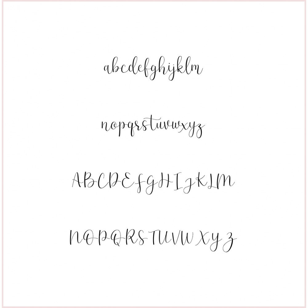 'Dahlia Rose' Place Cards