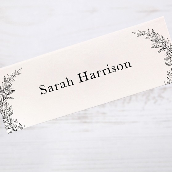 'Alice' Place Card Sample