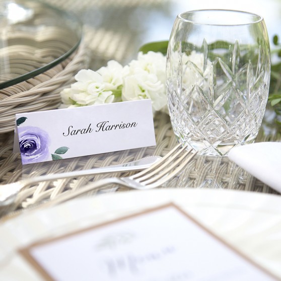 'Camilla' Place Card Sample