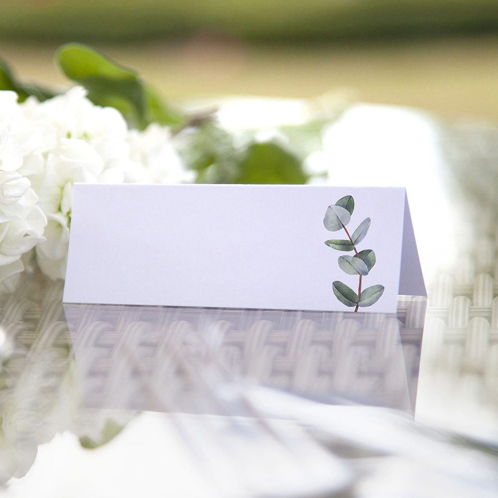 'Campagna Eucalyptus CP02' Place Cards