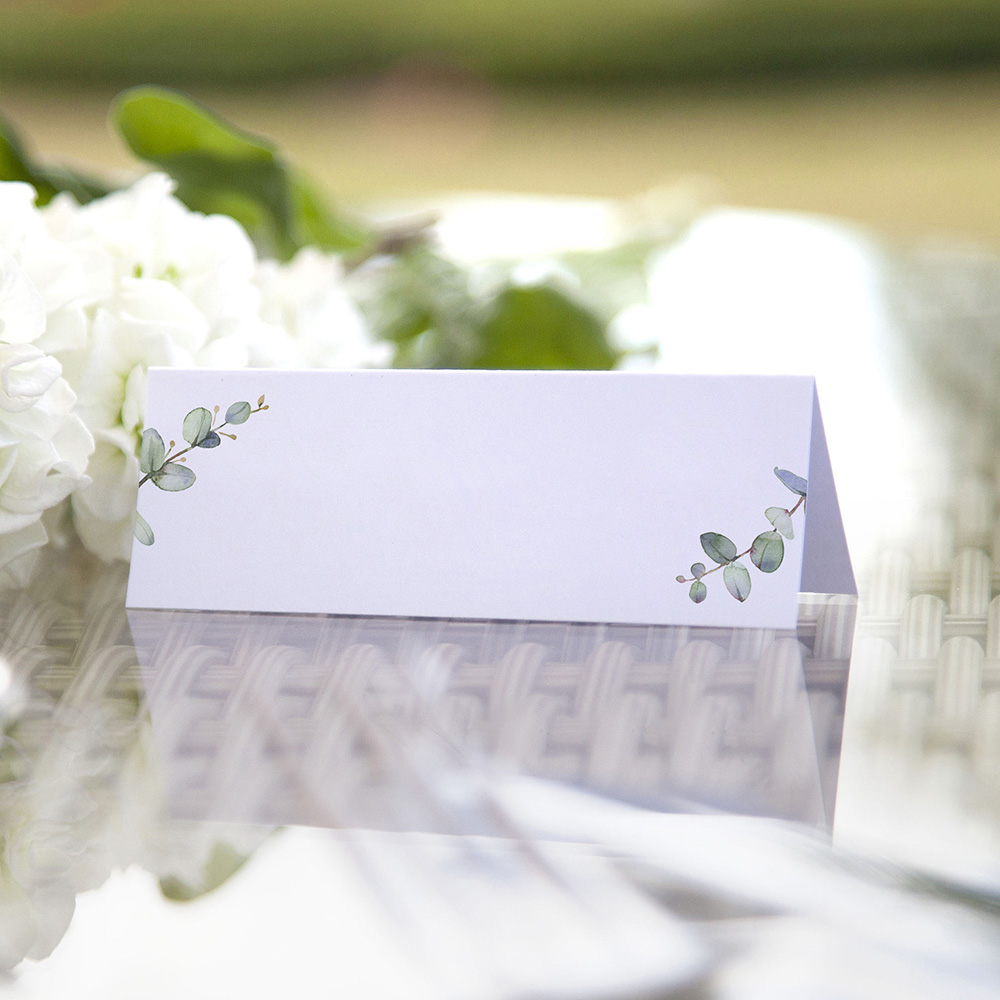 'Campagna Eucalyptus CP03' Place Cards
