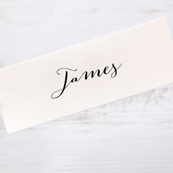 'Classic 5' Place Card Sample