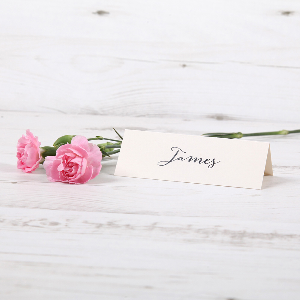 'Classic 5' Place Card Sample
