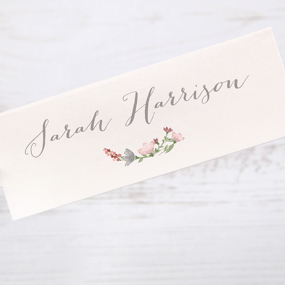 'Genevieve' Place Card Sample