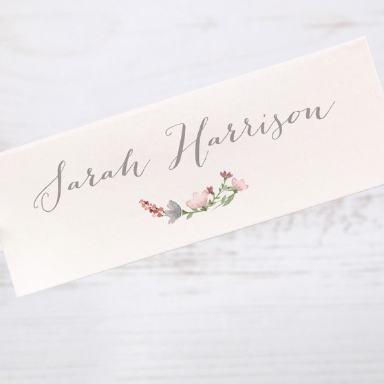 'Genevieve' Place Card Sample