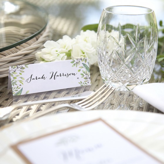 'Imogen' Place Card Sample