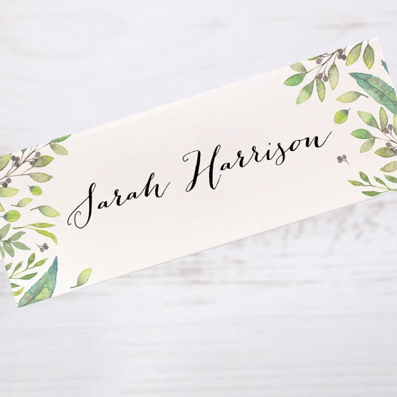 'Imogen' Place Card Sample
