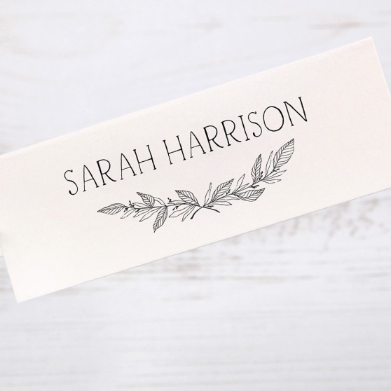 'Jessica' Place Card Sample