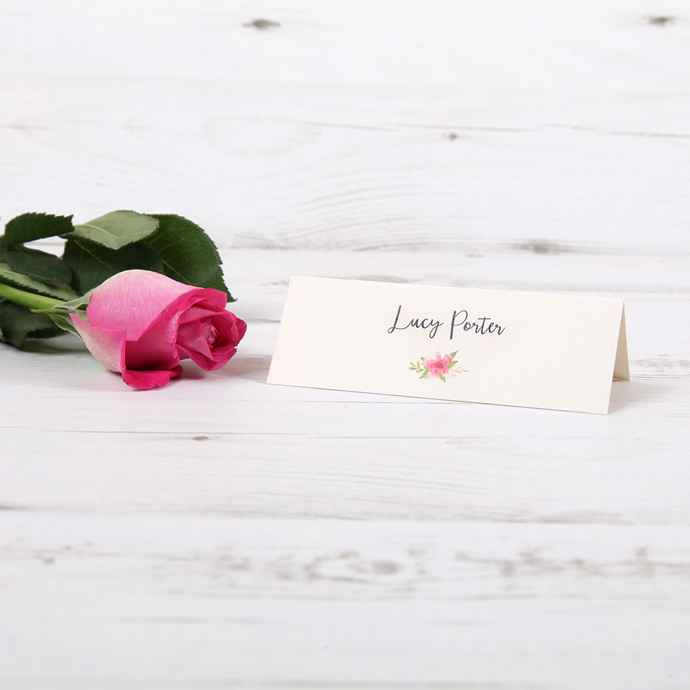 'Multi Floral (B)' Place Cards