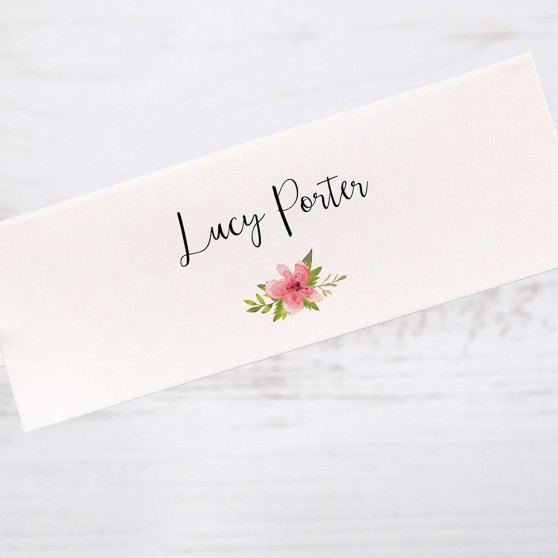 'Multi Floral (B)' Place Card Sample