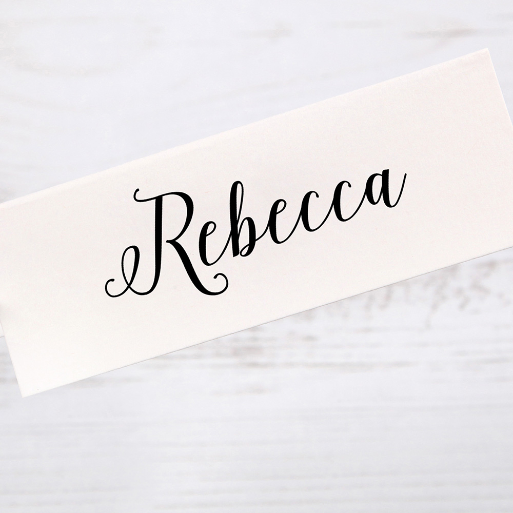 'Romance' Place Cards