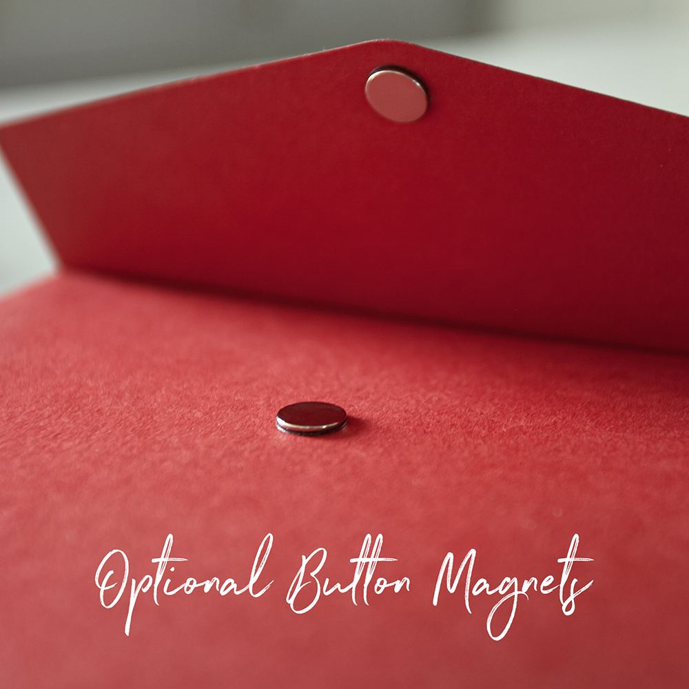 Foil Pressed DIY Pocketfold Envelopes Letterpress Style - Mandala MA01