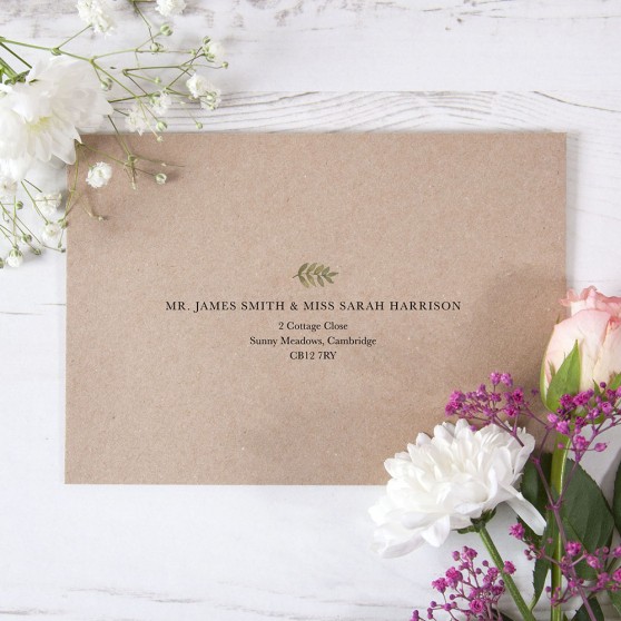 'Arabella' RSVP Envelopes