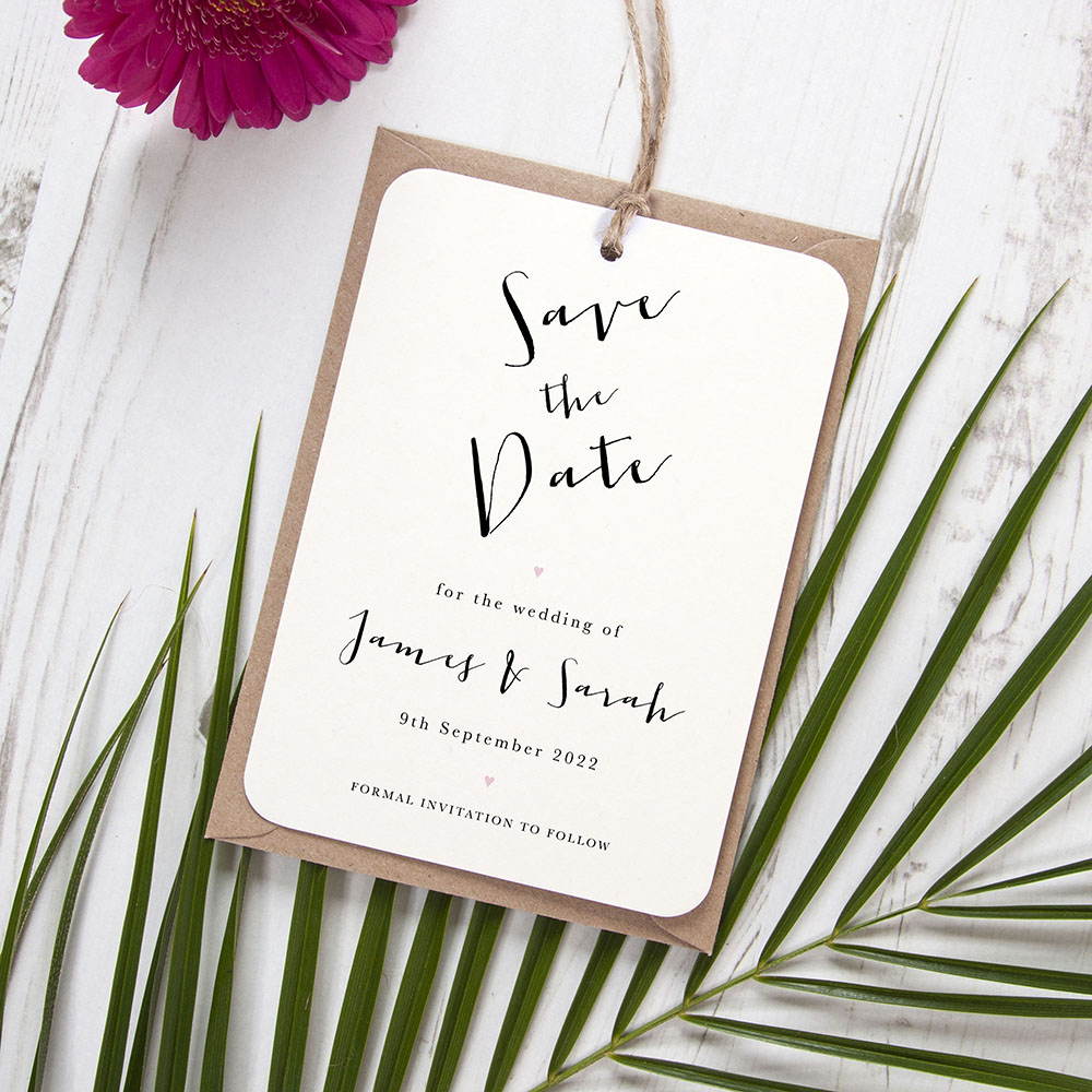 'Annie' Tag Save the Date Sample