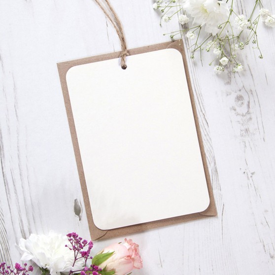 'Any Design' Hole-punched Save the Date