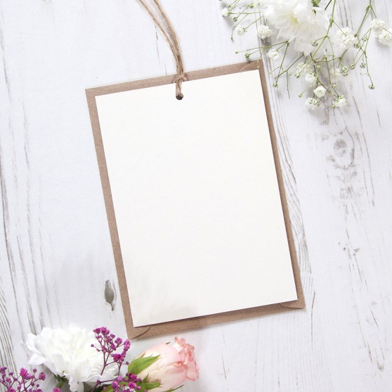 'Any Design' Hole-punched Save the Date