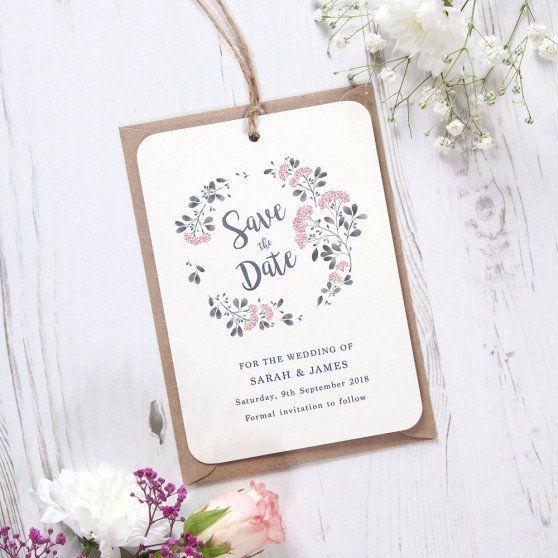 'Felicity' Tag Save the Date Sample