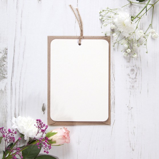 Hole-punched Save the Date Reprints