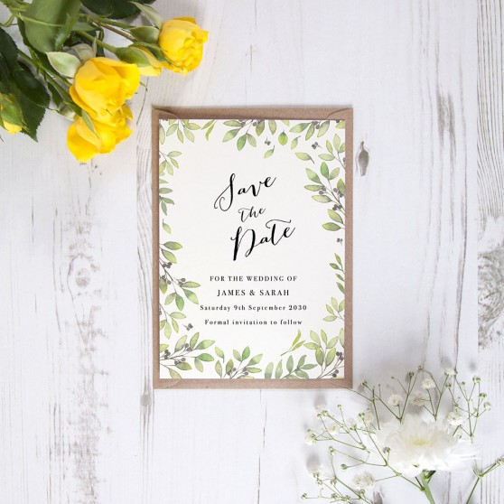 'Arabella' Save the Date Sample