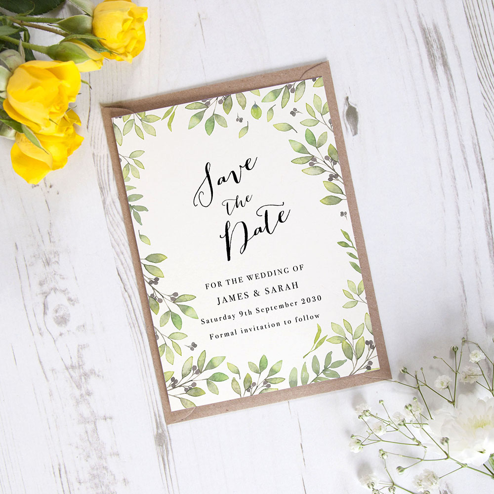 'Arabella' Save the Date Sample