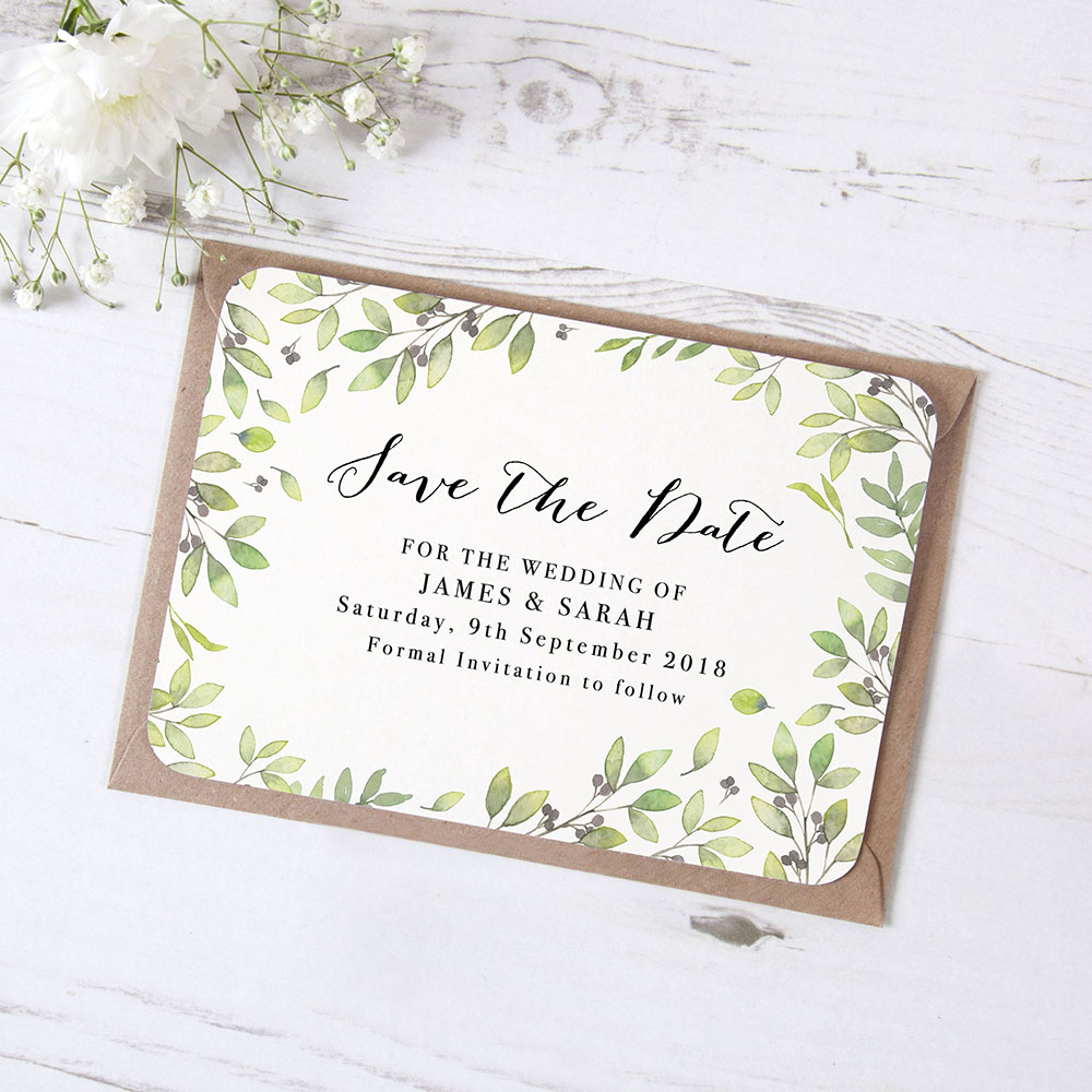 'Arabella' Save the Date Sample