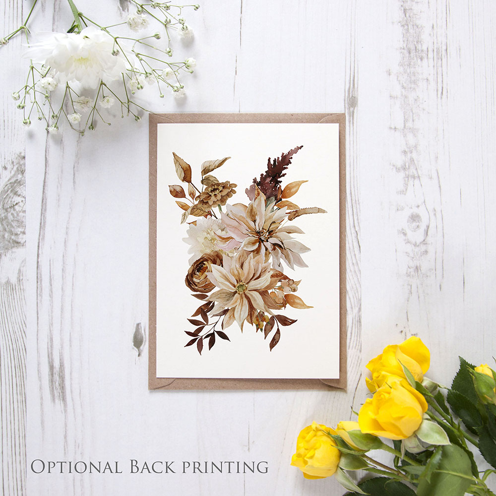 'Autumn Garden AG12' Save the Date