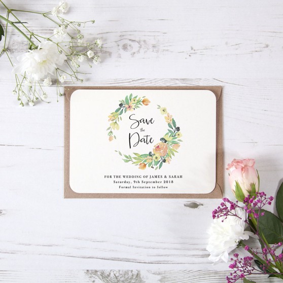 'Bella' Save the Date Sample