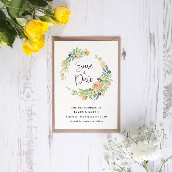 'Bella' Save the Date Sample