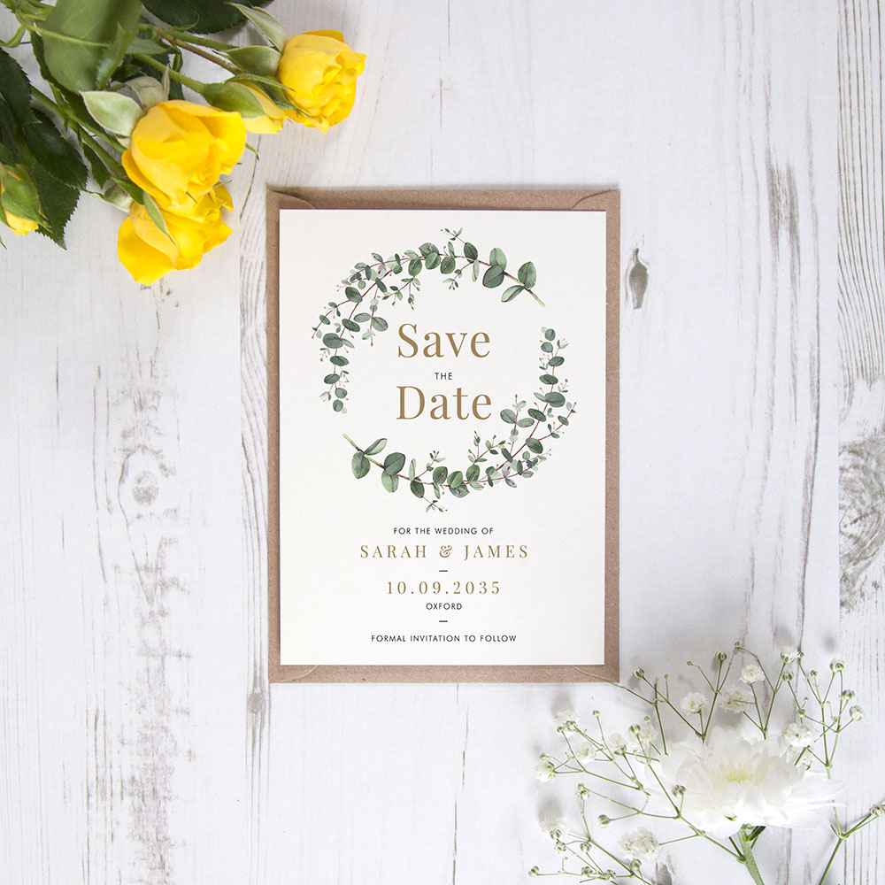 'Campagna Eucalyptus CP01' Save the Date