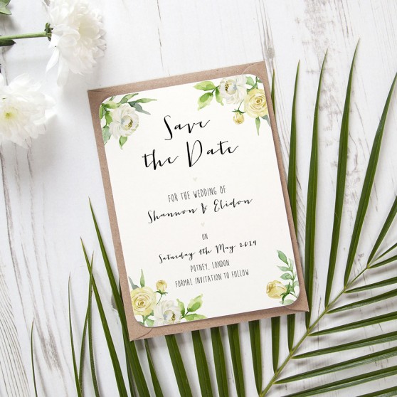 'Daphne' Save the Date Sample