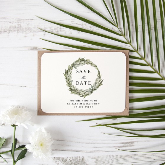 'Elegance' Save the Date Sample