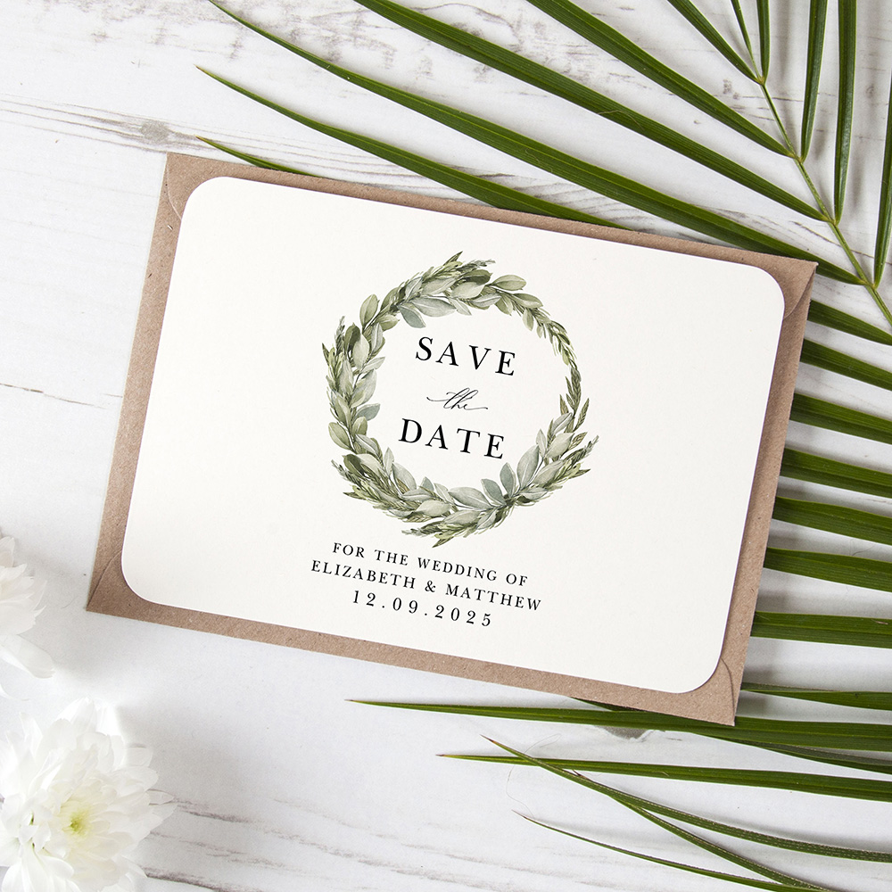 'Elegance' Save the Date Sample