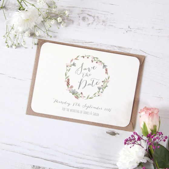 'Genevieve' Save the Date Sample