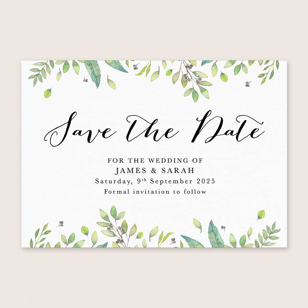 'Imogen Landscape' Save the Date