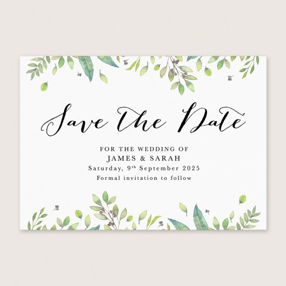 'Imogen Landscape' Save the Date