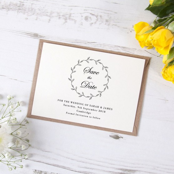 'Josephine' Save the Date Sample