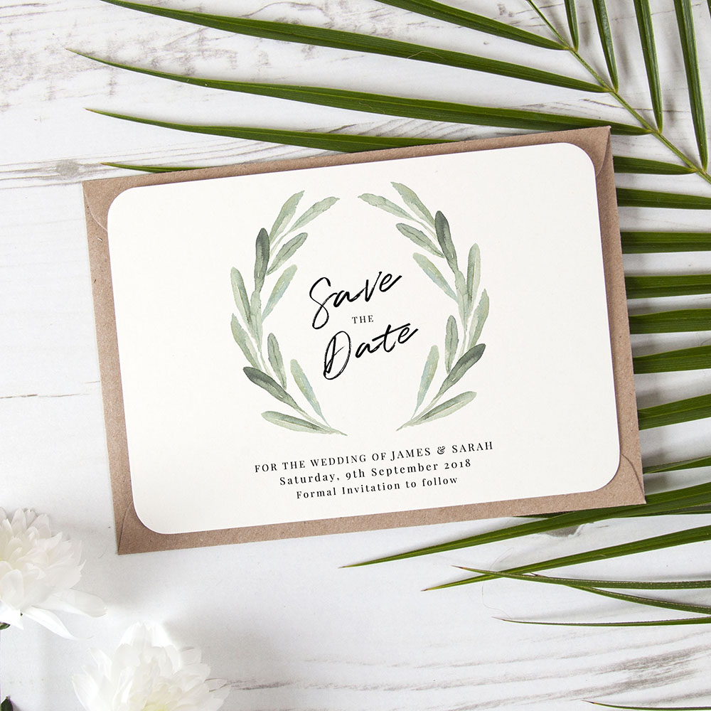 'Olive' Save the Date Sample