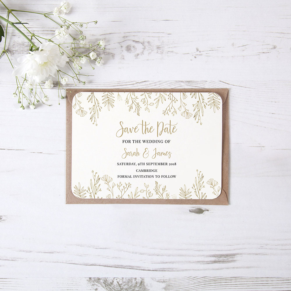 'Sophia' Save the Date Sample