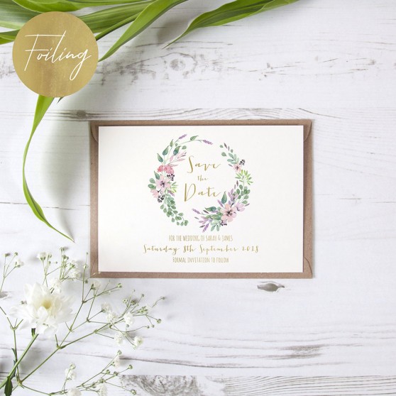 'Chloe' Foil Save the Date