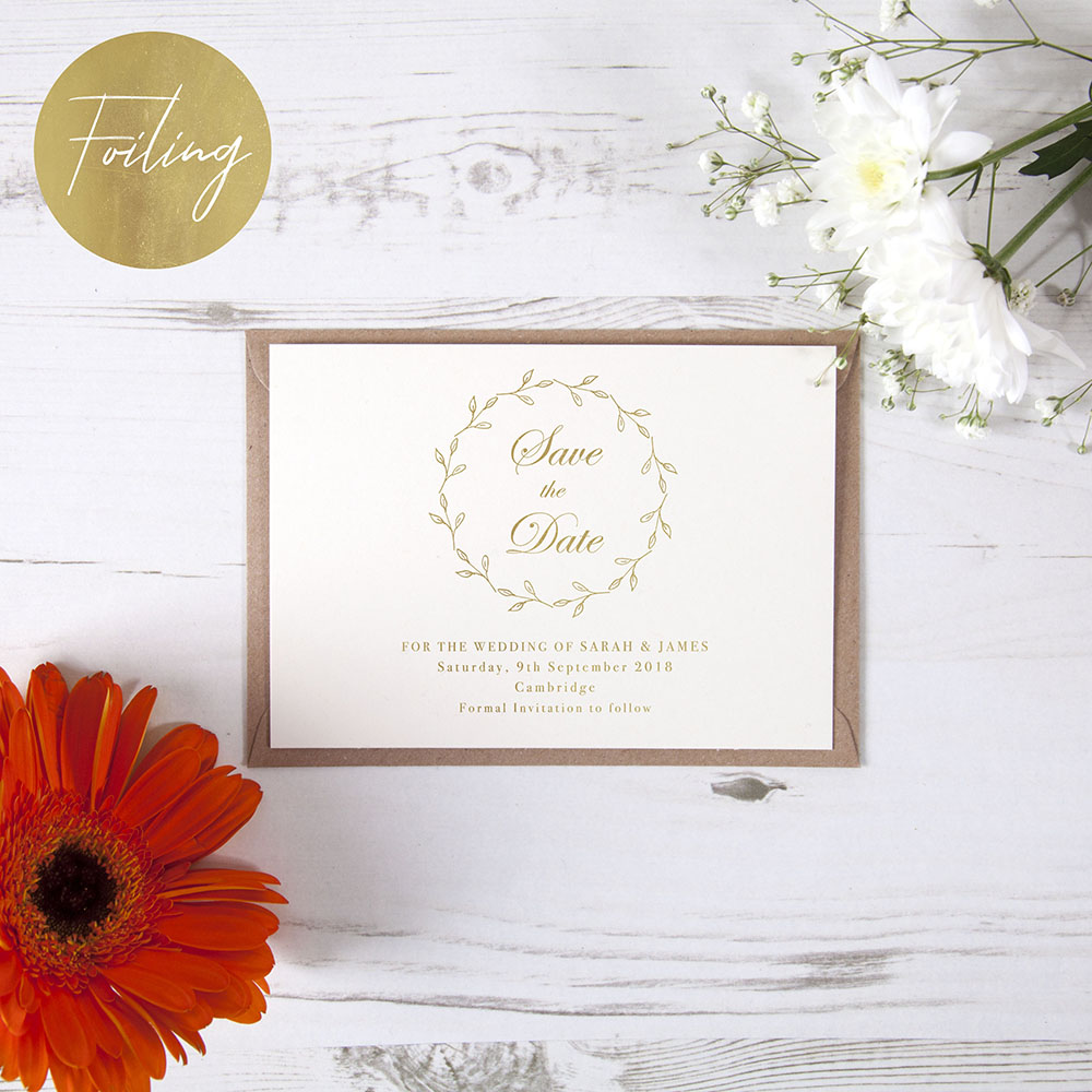 'Josephine' Foil Save the Date