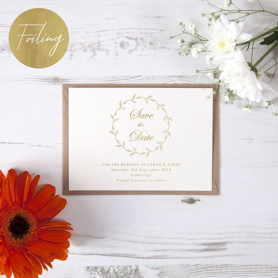 'Josephine' Foil Save the Date