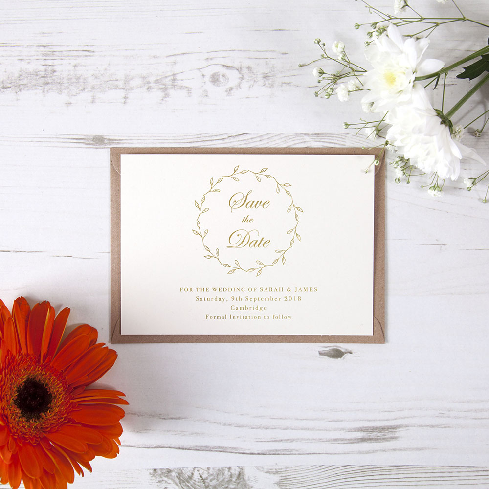 'Josephine' Foil Save the Date