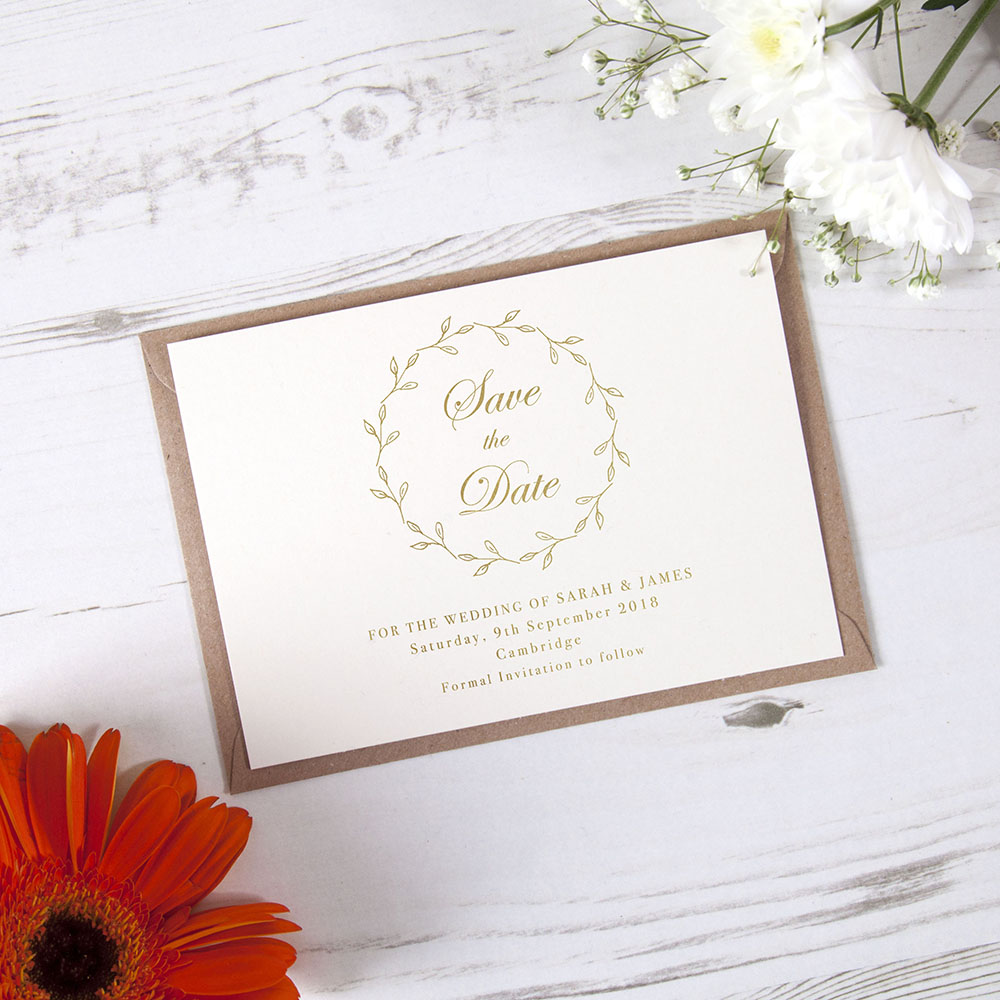 'Josephine' Foil Save the Date