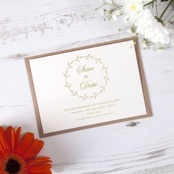 'Josephine' Foil Save the Date