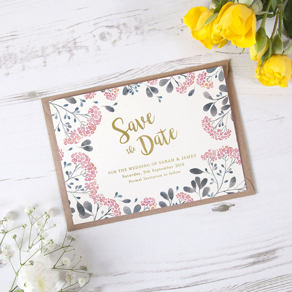 'Multi Felicity' Foil Save the Date