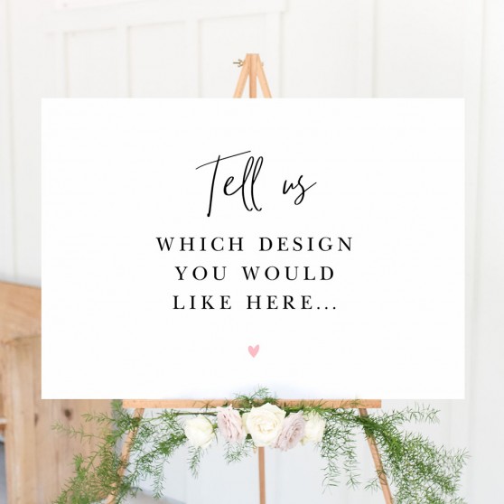 'Any Design' Sign A2/A1