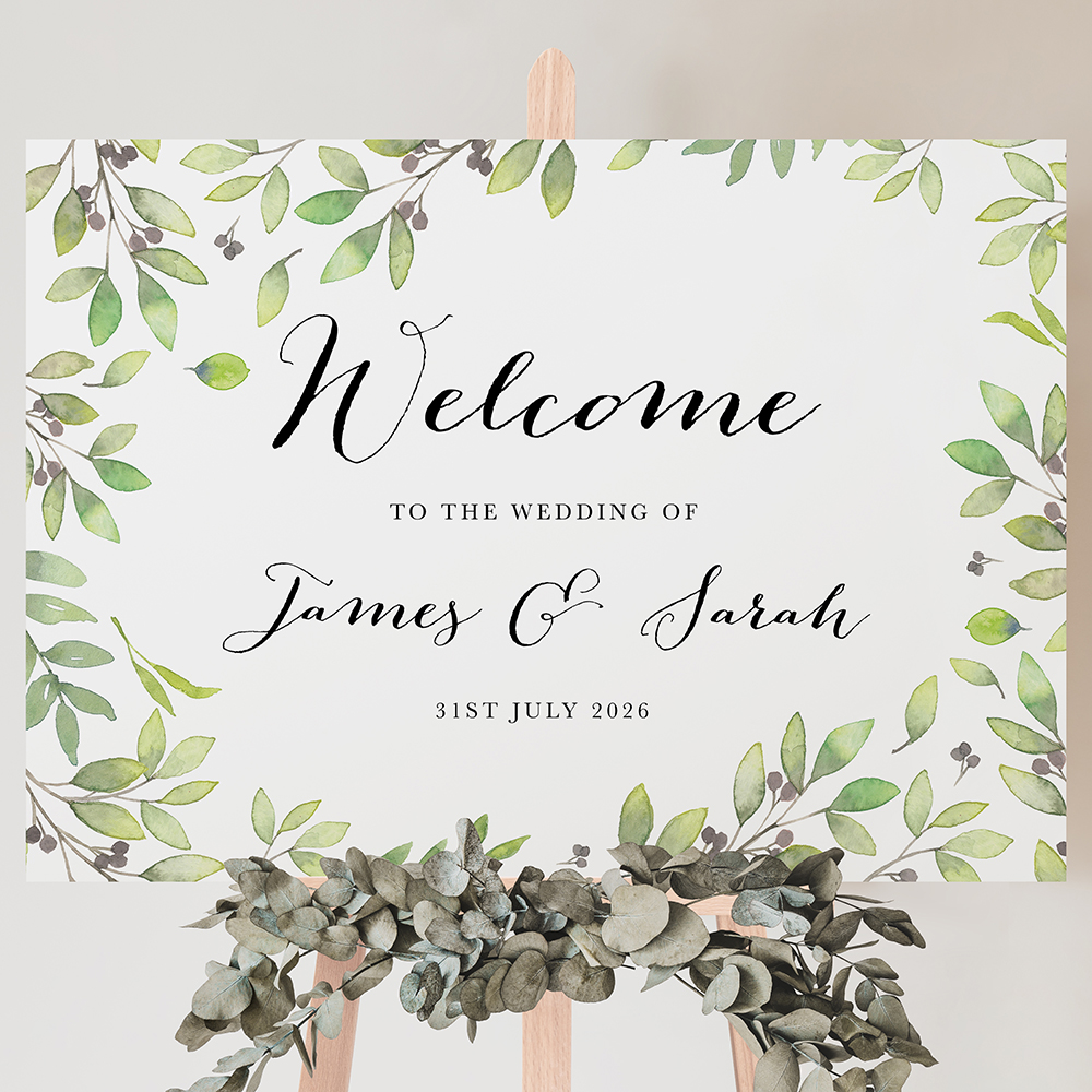 'Arabella' Welcome Sign A2/A1