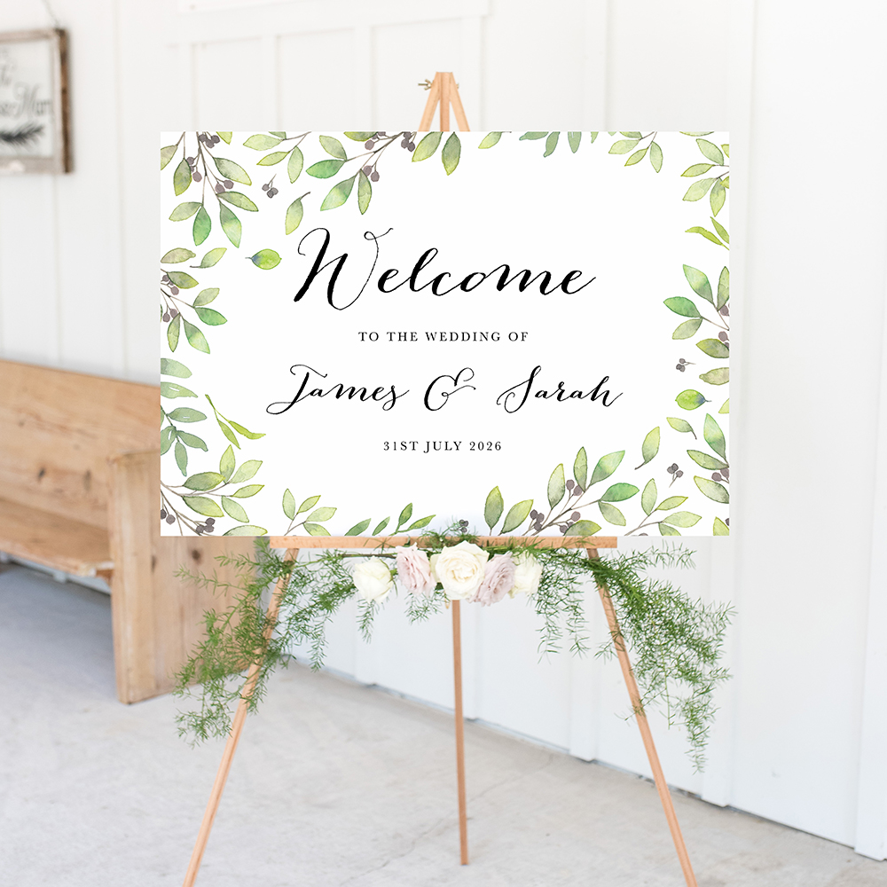 'Arabella' Welcome Sign A2/A1